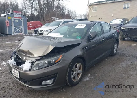 2014 Kia Optima Lx z USA, uszkodzony, nr VIN 5XXGM4A76EG290210